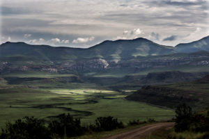 South-Africa, Orange Free State. 2016. The Golden Gate National Park.