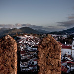 Portugal, Alentejo. 2010. View of the town of Castelo de Vide.