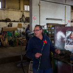 Portugal, Alentejo, Montemor-o-Novo. 2014. Forty years of democracy and freedom after four decades of dictatorship. The Carnation flower is the symbol of the revolution that took place on 25 April 1974.