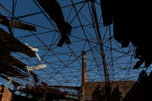 Portugal, Beira Litoral, Pampilhosa. 2014. Former ceramics factory 'Cerâmica Progresso da Pampilhosa Lda'.