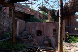 Portugal, Beira Litoral, Pampilhosa. 2014. Former ceramics factory 'Cerâmica Progresso da Pampilhosa Lda'.