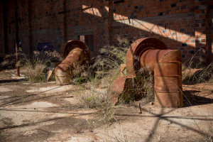 Portugal, Beira Litoral, Pampilhosa. 2014. Former ceramics factory 'Cerâmica Progresso da Pampilhosa Lda'.