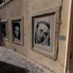 Portugal, Lisbon. 2013. A homage to famous Fado singers in the neighbourhood of Mouraria, home to Fado music.