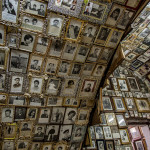 Portugal, Alentejo, Elvas. 2016. The shrine of 'Nosso Senhor Jesus da Piedade' where worshippers offer ex-votos and burn candles and pray for cure and protection