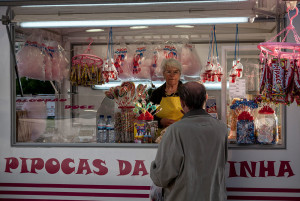 Portugal, Lisbon, 2010. At the book fair in the Eduardo VII park.