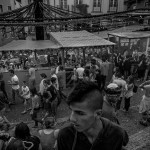 Portugal, Alfama. June 2011. The annual celebrations of Santo António (Saint Anthony).