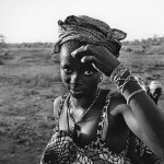 Guinea-Bissau, K3 village, on the outer marshes of the Cacheu river. 2005.