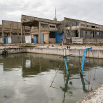 Portugal, Beira Litoral, Figueira da Foz. 2014. Abandoned shipyard 'NavalFoz'. Closed down in 2006.