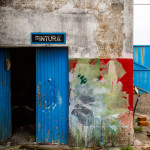 Portugal, Beira Litoral, Figueira da Foz. 2014. Abandoned shipyard 'NavalFoz'. Closed down in 2006.