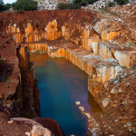 Portugal, Alentejo, Bencatel. 2014. Marble quarry.