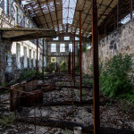 Portugal, Beira Litoral, Parada de Gonta. 2014. Former textile factory.