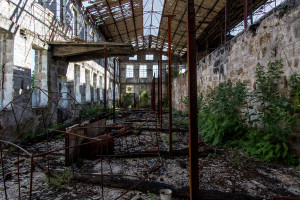 Portugal, Beira Litoral, Parada de Gonta. 2014. Former textile factory.