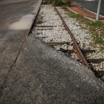 Portugal, Alentejo, Aljustrel. 2011. Railway track. Closed in the 1991.