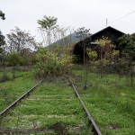 Portugal, Douro valley, Barca d'Alva. 2015. Railway station along the abandoned line between Porto and the border with Spain.