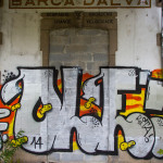 Portugal, Douro valley, Barca d'Alva. 2015. Railway station on the abandoned railway line between Porto and the border with Spain. The line closed in 1988.