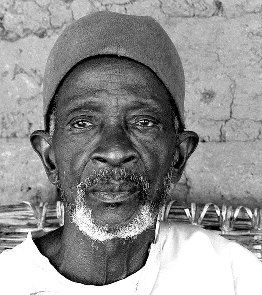 portrait of traditional leader Aladje Serifo Camara