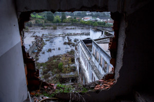 Portugal, Beira Litoral, Coimbra, 2014. Abandoned beer factory 'Fábrica de Cerveja de Coimbra'.