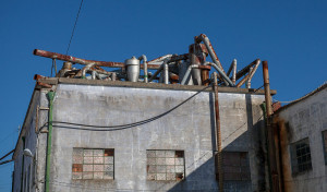 Portugal, Alentejo, Portalegre. 2013. The Robinson cork factory was founded in 1840 and stayed in production until 2009. Cork remains one of the most important export products of Portugal.