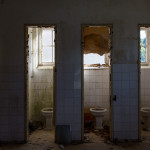 Portugal, Beira Litoral, Caramulo. 2014. An abandoned sanatorium for tuberculosis patients. Till the mid seventies Caramulo was home to no less then than 19 sanatoriums.